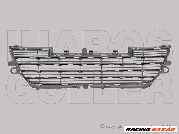 Peugeot 2008 2013.03.01-2016.03.31 Rács a lökhárítóba középső, alsó (1E5R) 1. kép