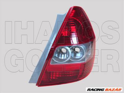 Honda Jazz 2002.01.01-2004.08.31 Hátsó lámpa üres jobb (nemózsaszín) DEPO (00YT)