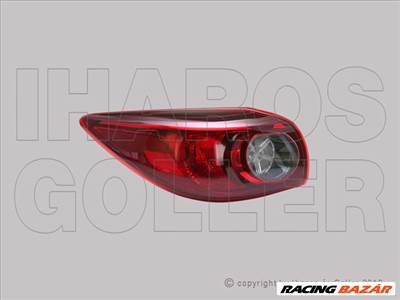 Mazda 3 (BM/BN) 2013.04.01-2017.01.01 Hátsó lámpa üres bal külső (5 ajtós) DEPO (125J)