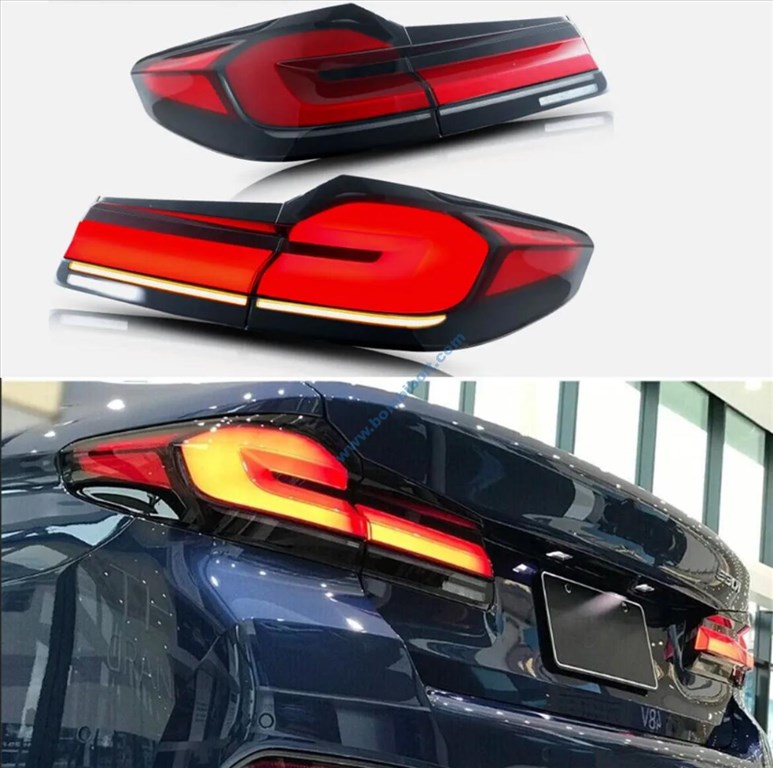 BMW G30 LED sötétített hátsó lámpa szett 1. kép