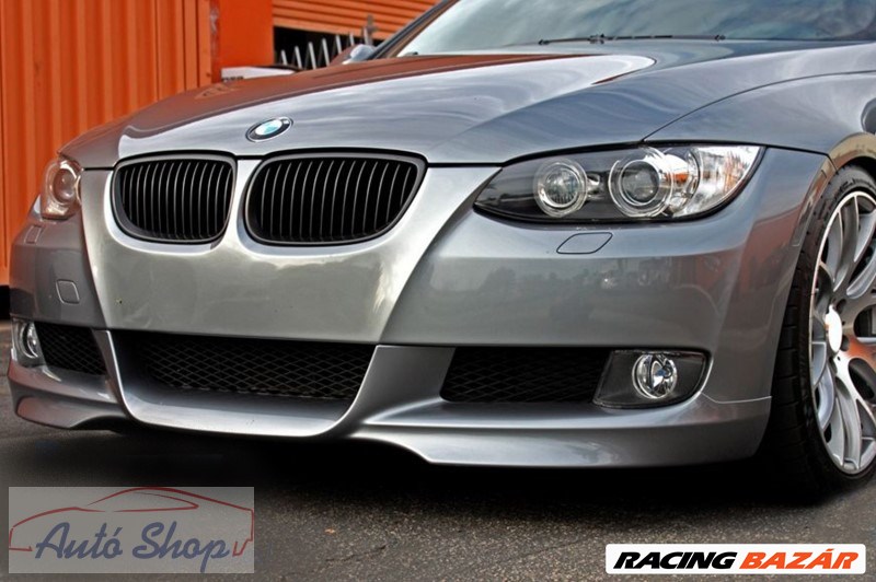 BMW E92, E93 M-Packet Style Matt fekete spoiler koptató  3. kép