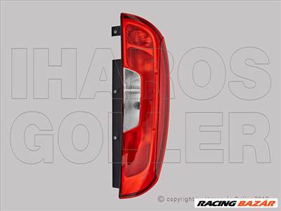 Fiat Doblo 2015.01.01- Hátsó lámpa üres bal (szimpla ajtós) (1KHG)