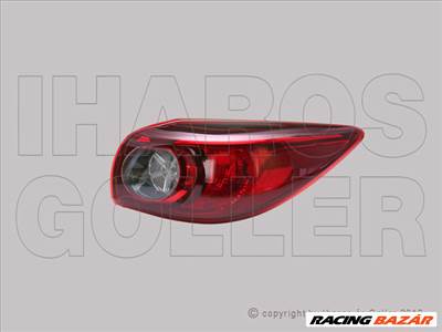 Mazda 3 (BM/BN) 2013.04.01-2017.01.01 Hátsó lámpa üres jobb külső (5 ajtós) DEPO (125K)