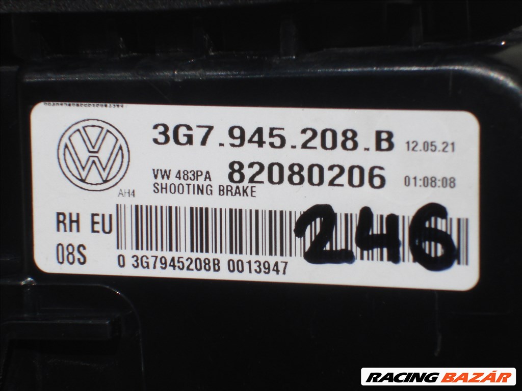 VW Arteon Shooting Brake IQ Light Jobb hátsó Led Lámpa 3G7945208B 2020-tól 5. kép