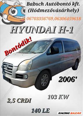 Hyundai H-1 2006' 2.5 CRDI bontott alkatrészei (24/62)