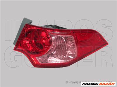Honda Accord 2008.07.01-2015.06.01 Hátsó lámpa üres külső jobb 11-től (4 ajtós)DEPO (0WUY)