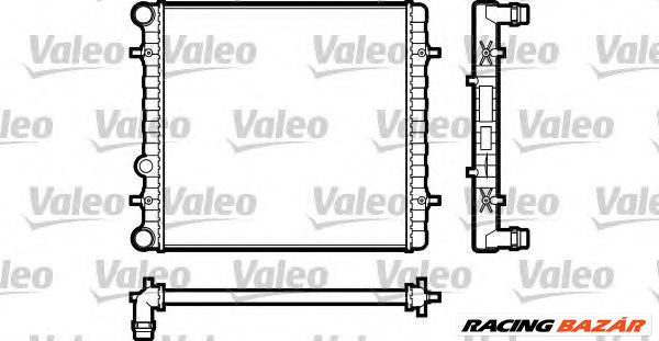VALEO 731606 - Vízhűtő (Hűtőradiátor) AUDI SEAT SKODA VW 1. kép