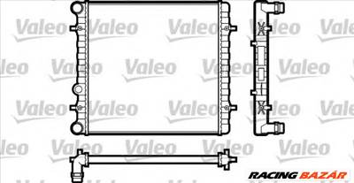 VALEO 731606 - Vízhűtő (Hűtőradiátor) AUDI SEAT SKODA VW
