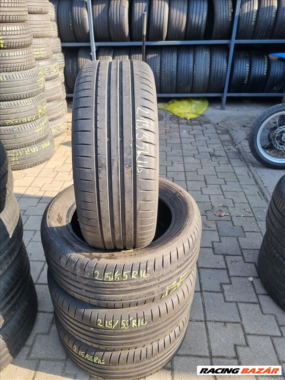  215/5516" újszerű Dunlop SportBluResponse nyári gumi 4db  3. kép