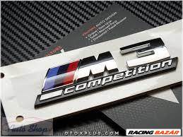 BMW gyári M3 Competition  embléma