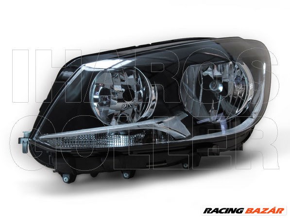 Volkswagen Caddy III 2010.01.01-2015.05.30 Fényszóró H7/H15 bal + napp. fény (motorral) TYC (042Z) 1. kép