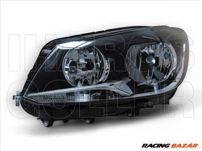 Volkswagen Caddy III 2010.01.01-2015.05.30 Fényszóró H7/H15 bal + napp. fény (motorral) TYC (042Z)