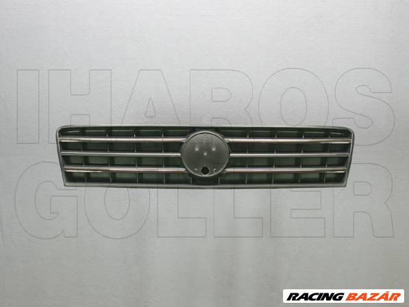 Fiat Punto 3/P.Classic 2003.07.01-2007.12.31 Hűtődíszrács krómléccel, embléma nélkül (0J7B) 1. kép