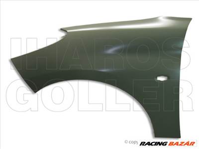 Peugeot 206+ 2009.03.01-2012.12.31 Első sárvédő bal (026B)