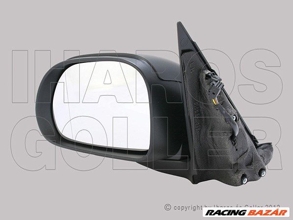 Fiat 500L 2012.03.06-2017.05.01 Visszapillantó tükör bal, fekete, el. áll., aszf., fűthető (05WJ) 1. kép