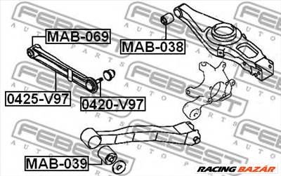 FEBEST 0425-V97 - Lengőkar MITSUBISHI