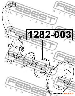 FEBEST 1282-003 - kerékagy HYUNDAI HYUNDAI (BEIJING) KIA 1. kép