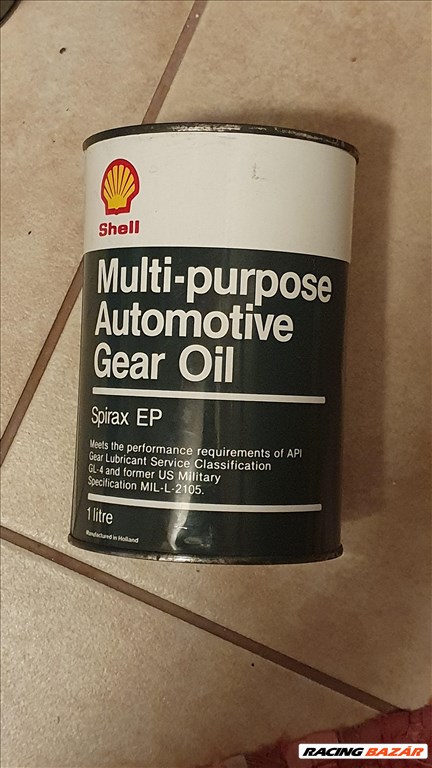 Shell Spirax EP 80W automata sebváltó olaj / hajtómű olaj. 1. kép
