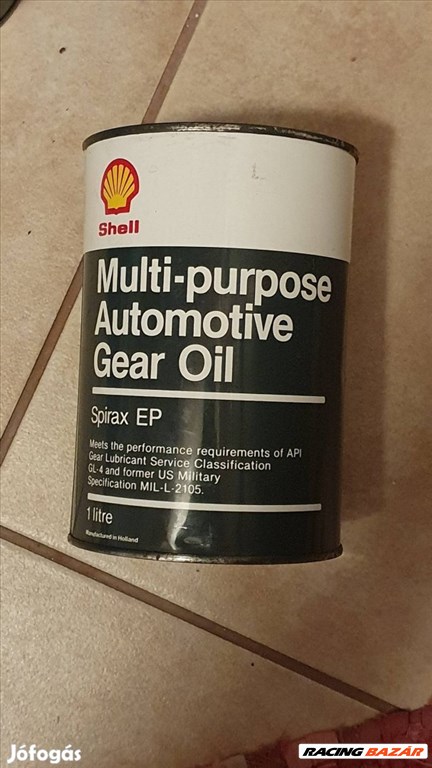 Shell Spirax EP 80W automata sebváltó olaj / hajtómű olaj. 3. kép