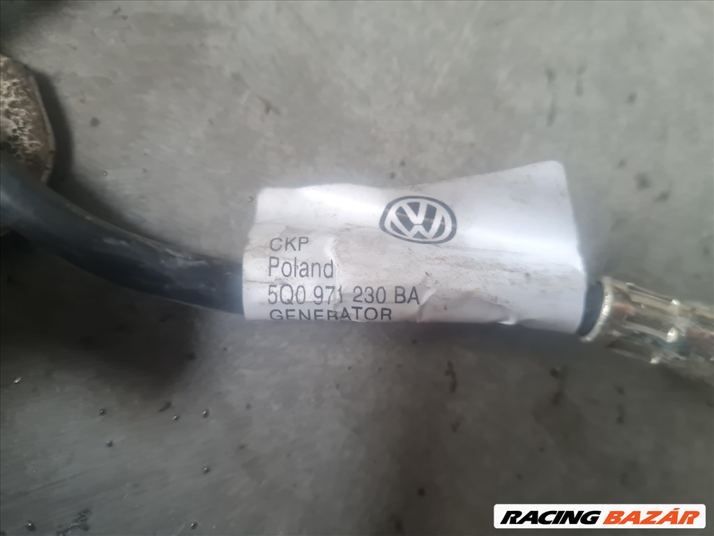 Volkswagen Golf VII generátor kábelköteg 5Q0 971 230 BA 4. kép