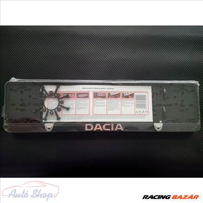 Dacia  3D rendszámtábla tartó
