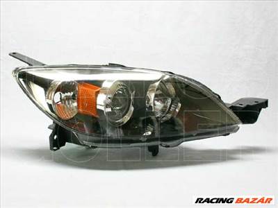 Mazda 3 2003.10.01-2006.06.30 Fényszóró HB3/H7 jobb, 5 ajtós (belülr. áll.) DEPO (0M4A)
