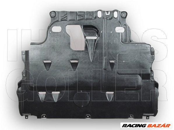 Mazda 3 2003.10.01-2006.06.30 Alsó motorvédő lemez, diesel (ABS+PVC) (0YXV) 1. kép