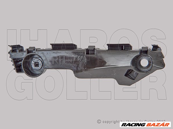 Mazda 6 2007.09.01-2010.02.28 Első lökhárító tartó, jobb (külső) (1P1W) 1. kép