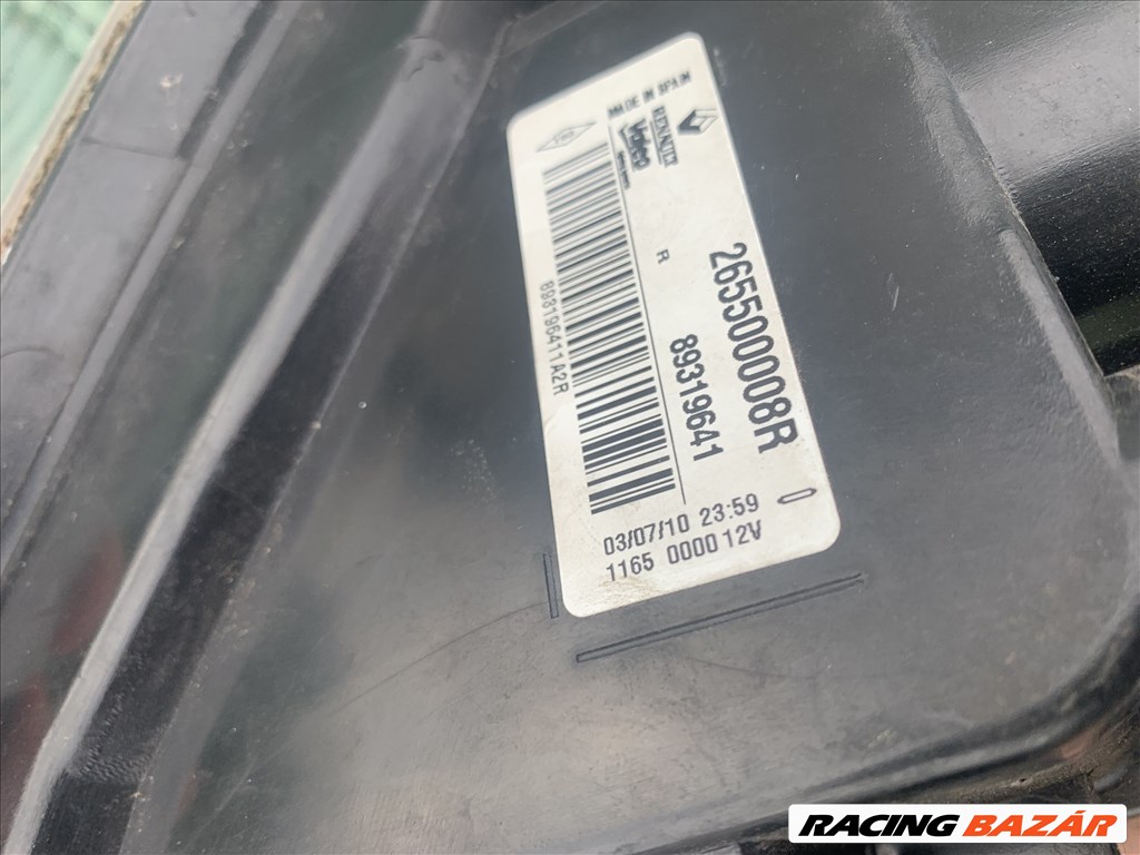 Renault Mégane III Coupé 1.5 dCi 110 FAP Jobb hátsó lámpa 265500008r 2. kép