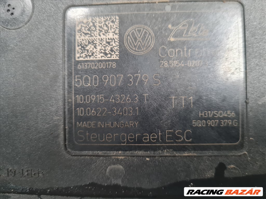 Volkswagen Golf VII ABS kocka 5Q0 907 379 S 5q0614517r 8. kép