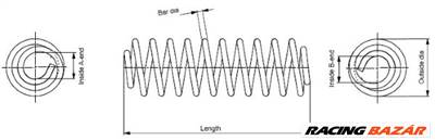 MONROE SP3983 - futómű rugó AUDI SEAT
