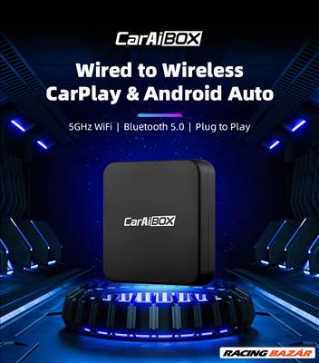 Car AI box Vezeték nélküli Android autó adapter!
