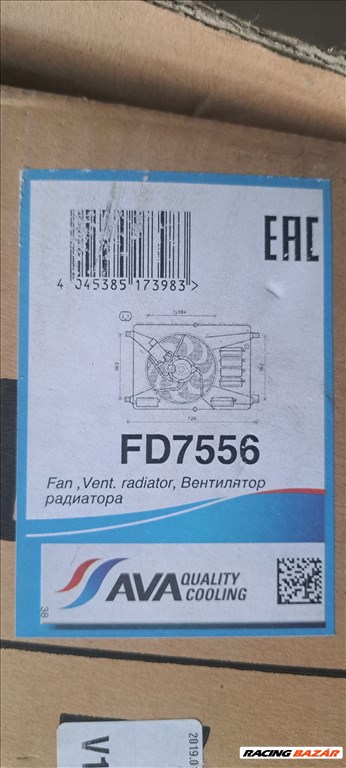 Ford hűtőventillátor kerettel  1460969, FD7556 1. kép