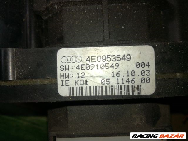 Audi A8 (D3 - 4E) Komplett Kormánykapcsoló (Bajuszkapcsoló) /82688/ 4e0953503b 4e0953549 6. kép