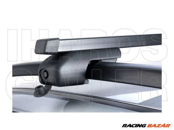 Audi 100 1982.10.01-1990.11.30 Tetőcsomagtartó szett acél,zárható (tetőkorlátos)* (0DVN) 1. kép