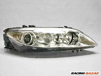 Mazda 6 2002.03.01-2005.05.31 Fényszóró 2H1/H3 jobb (motorral) DEPO (0KP3)