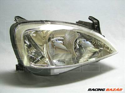 Opel Corsa C 2000.09.01-2006.08.31 fényszóró 2H7 jobb 02.9-04.8 (motoros állítás, motor nélkül) VALEO (0FFD)