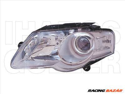 Volkswagen Passat (B6) 2005.03.01-2010.10.31 fényszóró 2H7 bal króm házas (Hella típusú) DEPO (0REV)