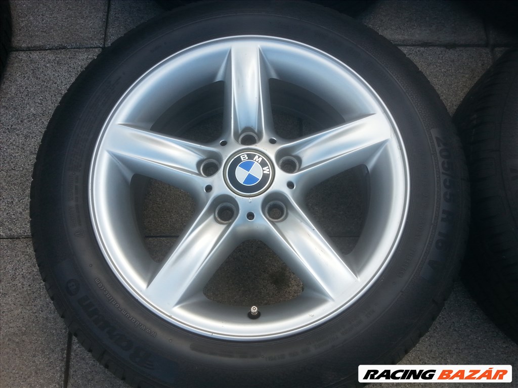 16" BMW gyári alu újszerű nyári kerék garnitúra 2. kép
