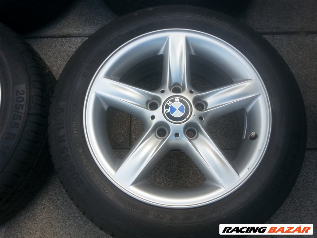 16" BMW gyári alu újszerű nyári kerék garnitúra 3. kép