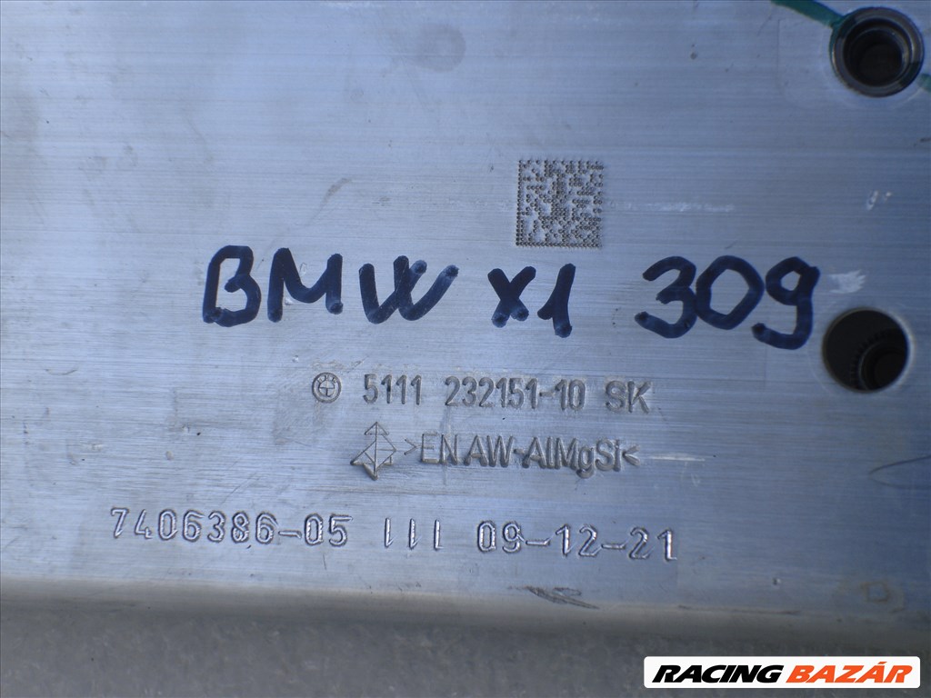 BMW X1 F48 első lökhárító merevítő Jobb tartó Konzol Új 7406386 2015-től 5. kép