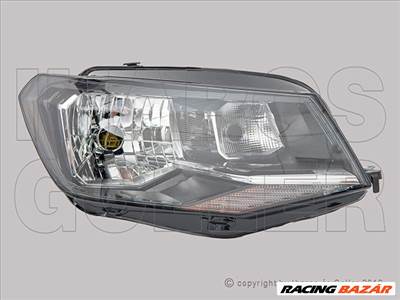 Volkswagen Caddy III 2015.06.01-2020.08.30 Fényszóró H4 jobb + nappali fény. (motorral) DEPO (1ATH)