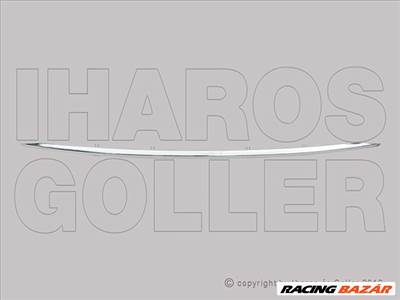 Nissan X-TRAIL (T32) 2014.06.01-2017.08.01 Első lökhárító díszléc alsó, króm (1E81)