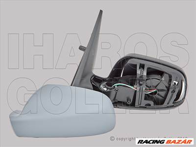 Citroen Xsara 2000.11-2004.12.31 Visszapillantó tükör bal, elektromos állítható, aszférikus, fényezendő 02.01- (17I8)