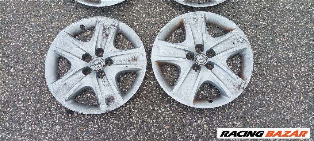 Opel Astra J, Insignia, Zafira stb 17" gyári struktúr dísztárcsa szett eladó! 13267806 3. kép