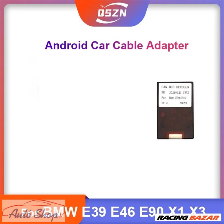 BMW E46,E39,X1,X3 Canbus dekoder  modul 16 tős  Android navigációhoz  1. kép