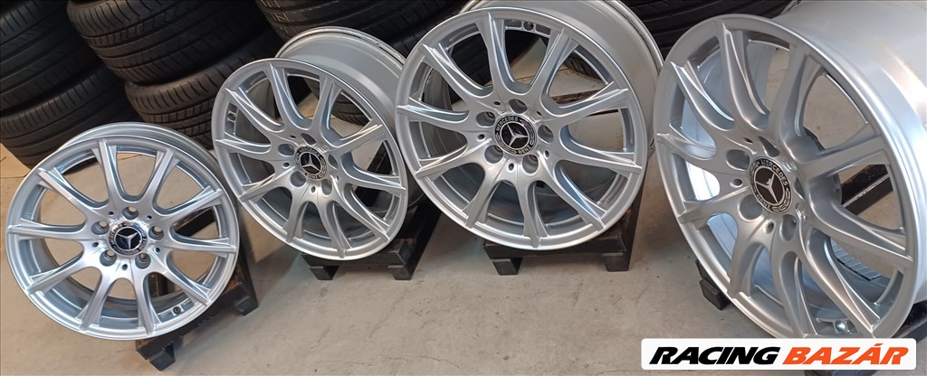 Mercedes W205 C klasse alufelnik 5x112 6,5x16 ET38 4db 8. kép