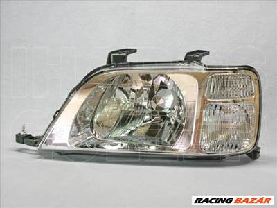 Honda CRV 1997.01.01-2002.03.31 Fényszóró H4 bal (belülr. áll.) DEPO (0LAH)