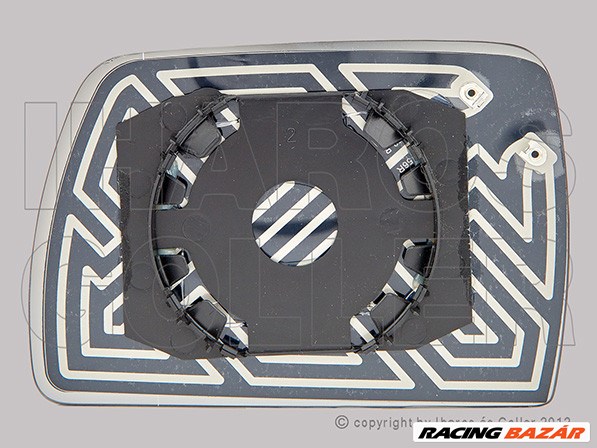 BMW X3 (E83) 2004.01.01-2006.12.31 Tükörlap cserélhető jobb, króm, aszférikus, fűthető (102Y) 1. kép