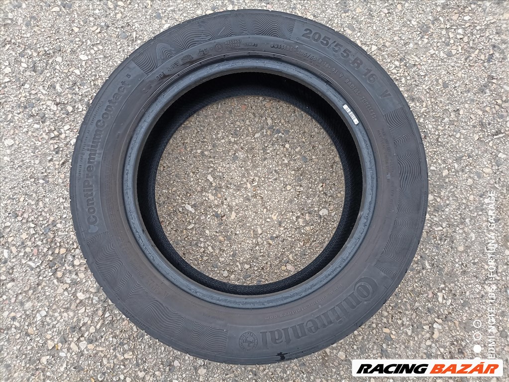 205/55 R16" Continental PC5 használt nyári garnitúra 3. kép